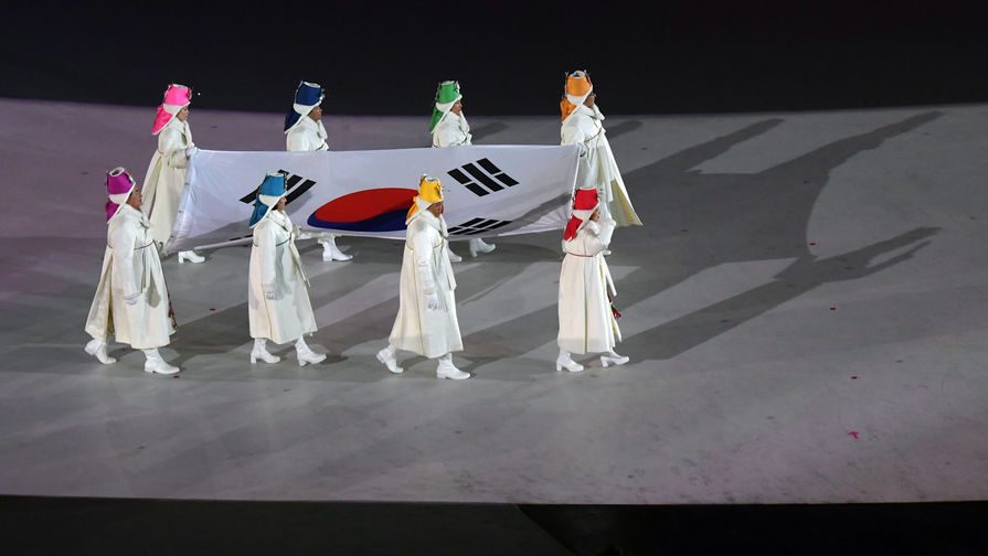 Церемония открытия Олимпиады в южнокорейском Пхёнчхане, 9 февраля 2018 года
