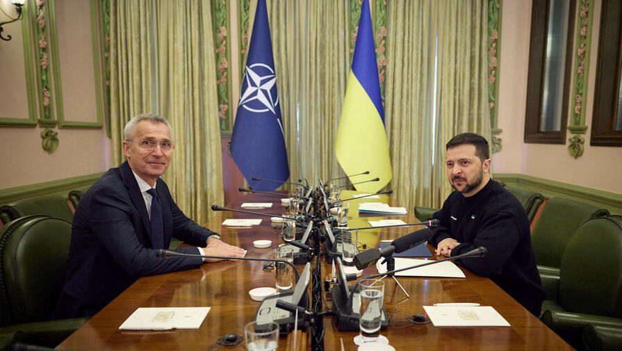 Столтенберг пообещал в Киеве, что Украина со временем войдет в НАТО