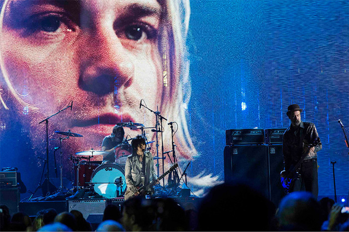 Во время выступления группы Nirvana в&nbsp;бруклинском «Барклайс-центре»