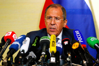 Глава российского МИД Сергей Лавров