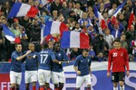 Французы добились уверенной победы над Албанией (3:0)