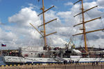 Парусник &laquo;Херсонес&raquo; в&nbsp;день празднования 320-летия военно-морского флота в&nbsp;Севастополе