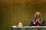 Кофи Аннан на заседании генеральной ассамблеи, 2006 год
