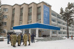 Вид на корпусы лечебно-реабилитационного центра «Градостроитель», где будут размещены эвакуированные граждане России из Китая