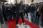 Сэмюэл Л. Джексон на открытии звезды Квентина Тарантино на Аллее славы в Голливуде