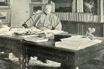 Александр Дюма за работой, 1877 год
