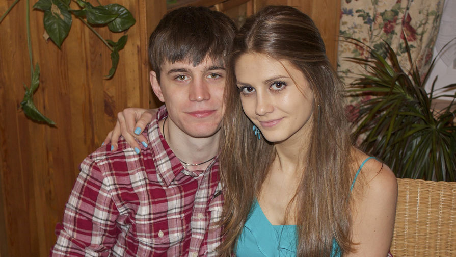Дария Переверзева со своим гражданским мужем Дмитрием Колесниковым