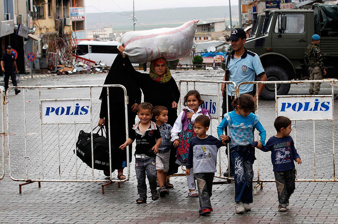Число беженцев из Сирии превысило 1,5 млн человек
