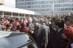 Михаил Горбачев во время встречи с жителями Ленинграда, май 1985 года