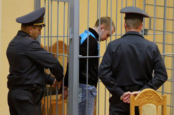Дмитрий Коновалов, один из обвиняемых по делу о взрыве в минском метро 