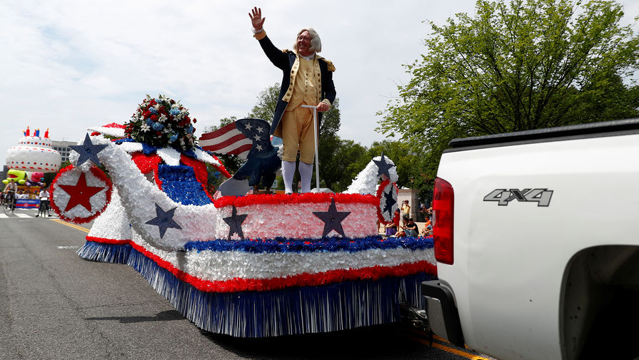 Во время празднования Дня независимости США в&nbsp;Вашингтоне, 4 июля 2019 года