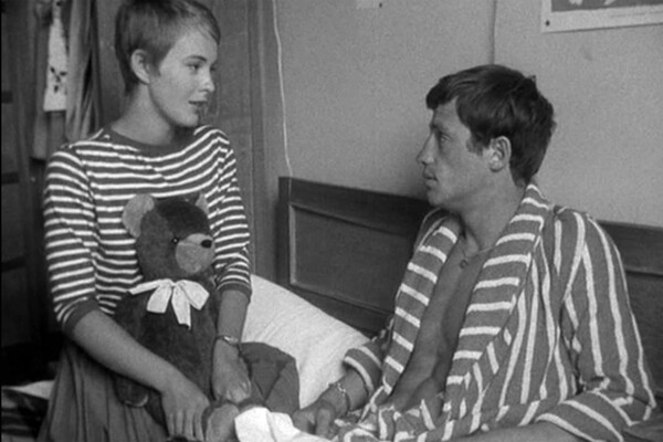 Кадр из фильма «На последнем дыхании» (1960)
