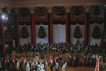 Во время прощания с Леонидом Ильичом Брежневым в Колонном зале Дома союзов, 1982 год