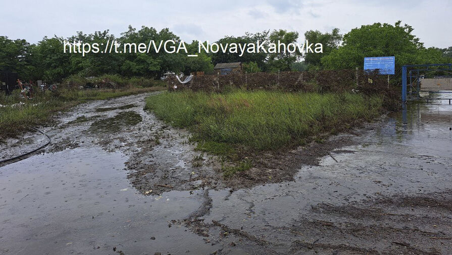 Власти Новой Каховки сообщили о полном сходе воды