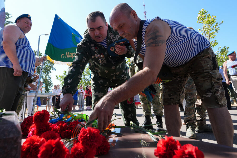 Празднование 95-й годовщины со дня образования Воздушно-десантных войск России в&nbsp;Мариуполе, 2&nbsp;августа 2025&nbsp;года