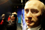 Фигура российского президента Владимира Путина в Музее мадам Тюссо в Шанхае, 2006 год