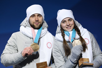 Александр Крушельницкий и Анастасия Брызгалова