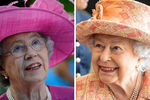 Королева Великобритании Елизавета II (справа) и её официальный двойник (коллаж)
