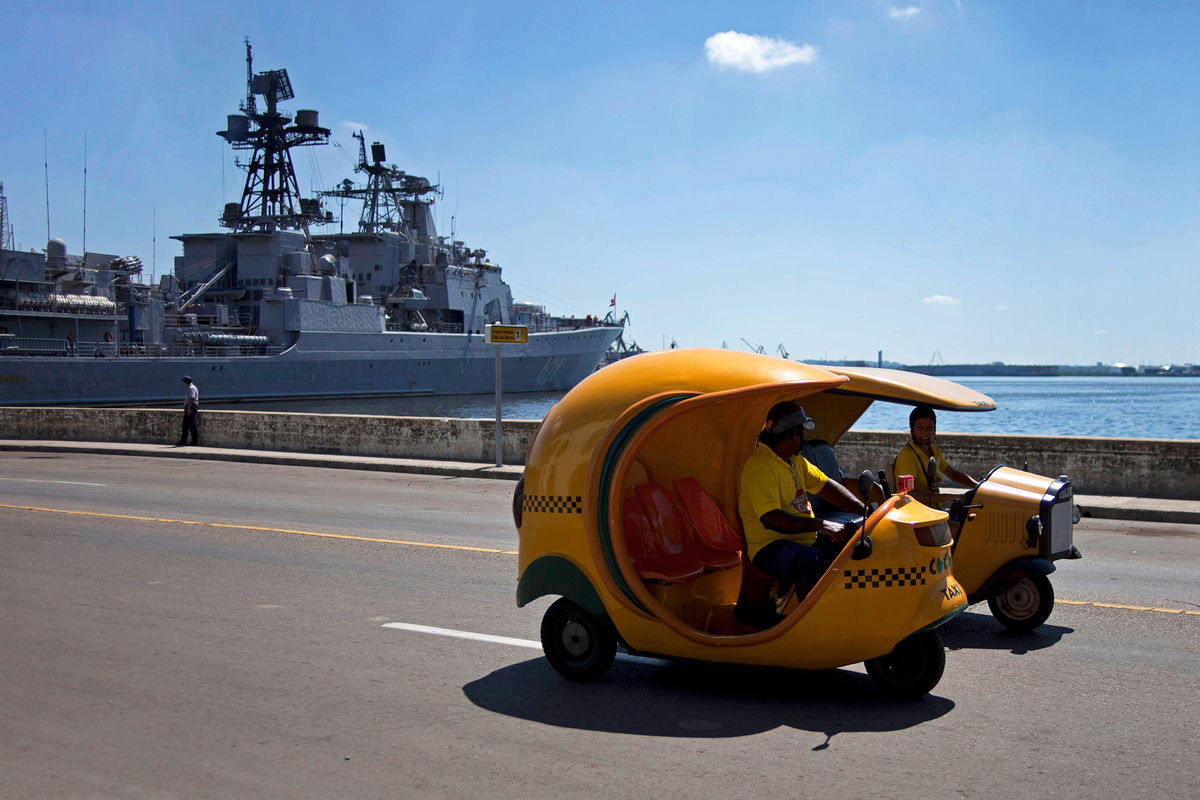 Российские военные корабли на Кубе, 2013 год