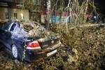 Последствия взрыва на перекрестке улиц Ватутина и Губкина в Белгороде, 20 апреля 2023 года
