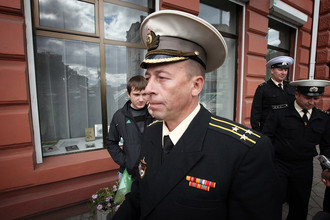 Командир АПЛ «Нерпа» Дмитрий Лаврентьев, оправданный по обвинению в аварии на атомной подводной лодке «Нерпа»