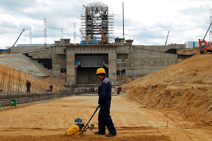 Канал газоотвода стартового комплекса 