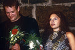 Вилле Хаапасало и актриса Анна-Кристина Юссо на фестивале «Окно в Европу», 2002 год