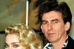Джордж Харрисон и американская певица Мадонна в Лос-Анджелесе, июнь 1986 года