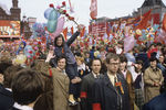 Первомайская демонстрация на Красной площади в Москве, 1983 год