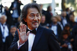 Актер Кодзи Якусё на церемонии закрытия Каннского кинофестиваля, 25 мая 2024 года