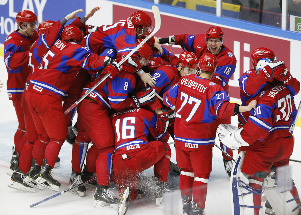 Сборная России - бронзовый призер молодежного чемпионата мира.