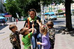 Семейная прогулка по центру Луганска