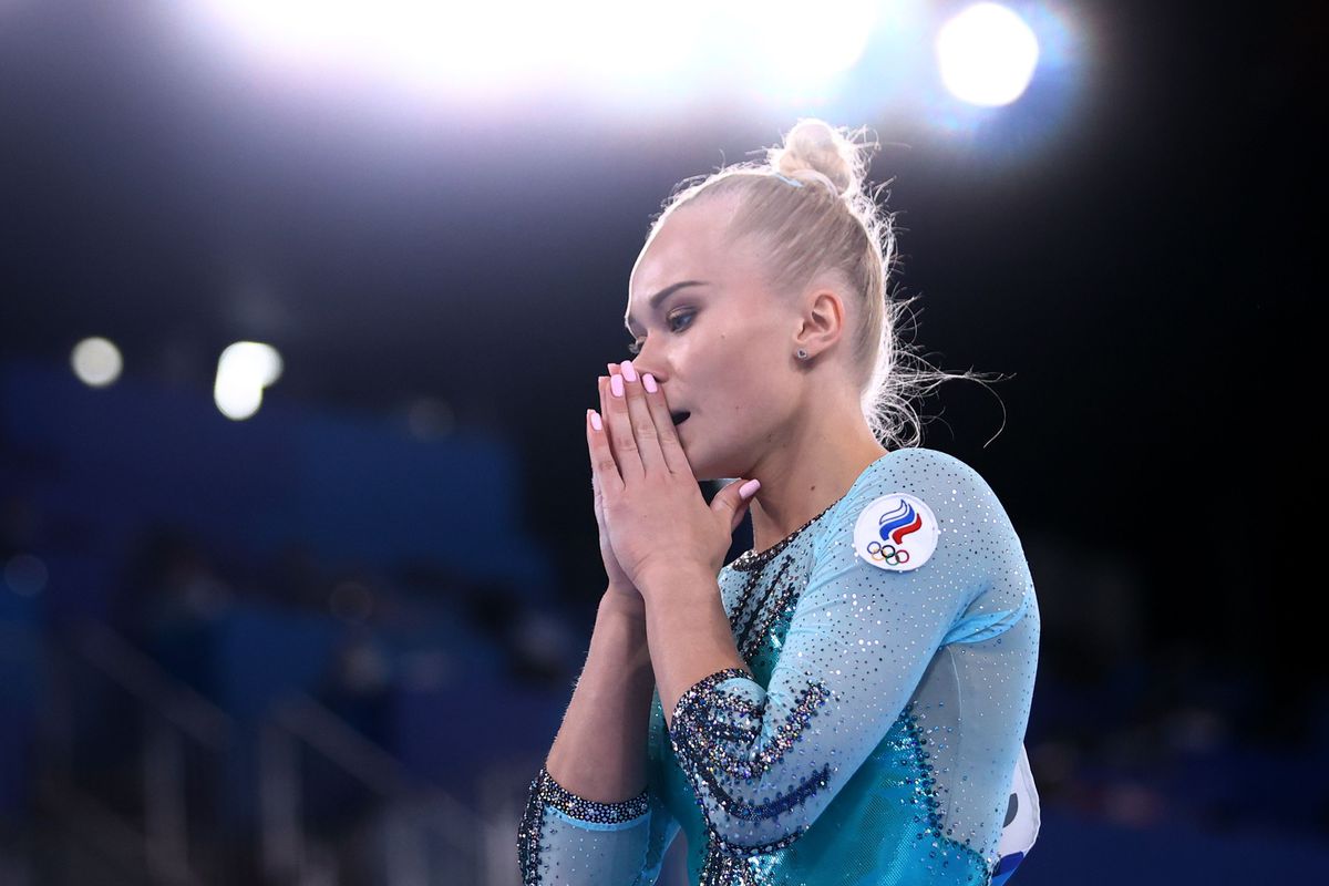 Российская гимнастка Ангелина Мельникова на Олимпиаде в Токио