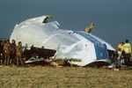Последствия крушения Boeing 747 над Локерби, 1988 год
