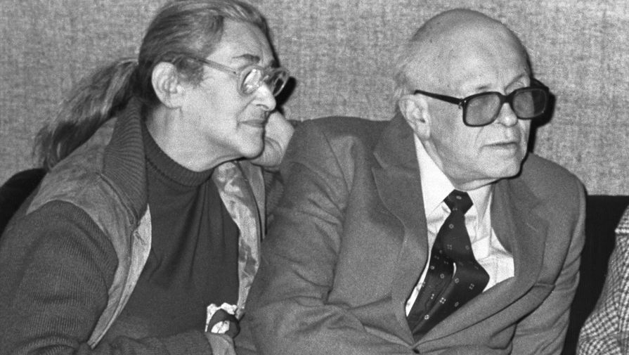 Елена Боннэр и Андрей Сахаров, 1988 год