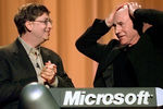 Глава компании Microsoft Билл Гейтс Патрик Стюарт, 2000 год