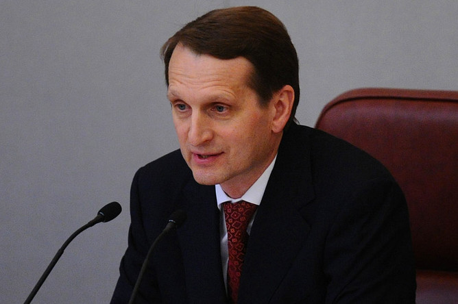 Нарышкин, ранее занимавший в пост главы администрации президента, обещал надавить на коллег из правительства