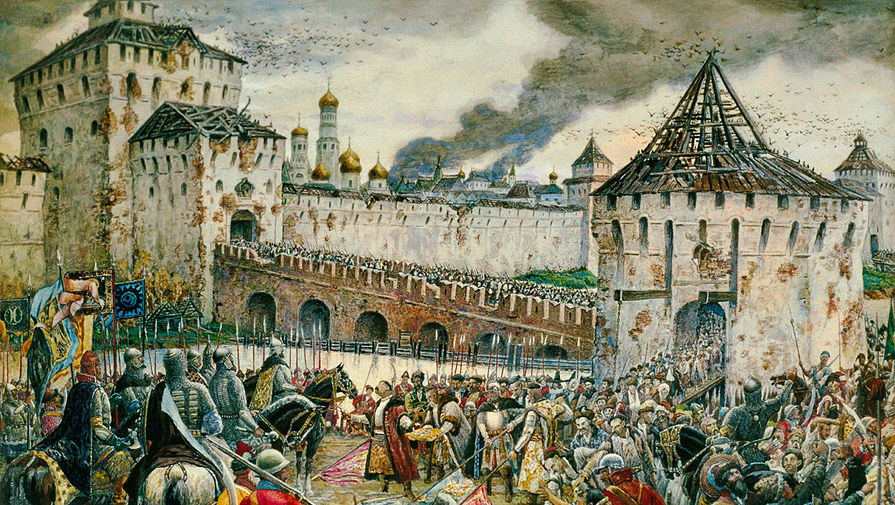Эрнст Лисснер. Изгнание польских интервентов из Московского Кремля в 1612 году