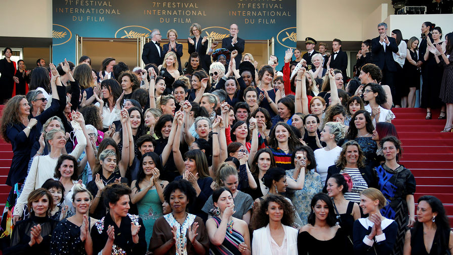 82 женщины на красной дорожке Каннского кинофестиваля, май 2018 года