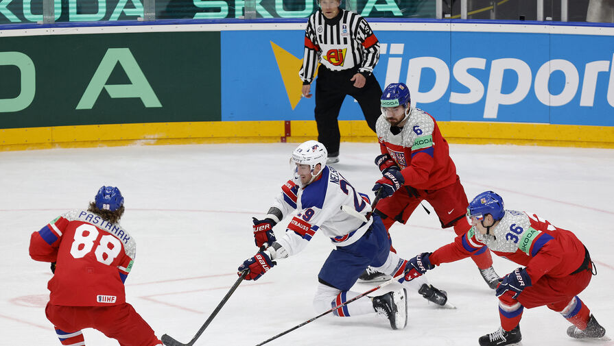 Чехия сенсационно выбила американцев с чемпионата мира по хоккею