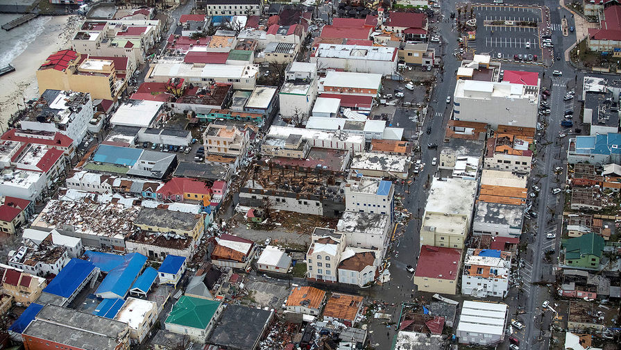 Последствия урагана «Ирма» на острове Сен-Мартен, 6 сентября 2017 года