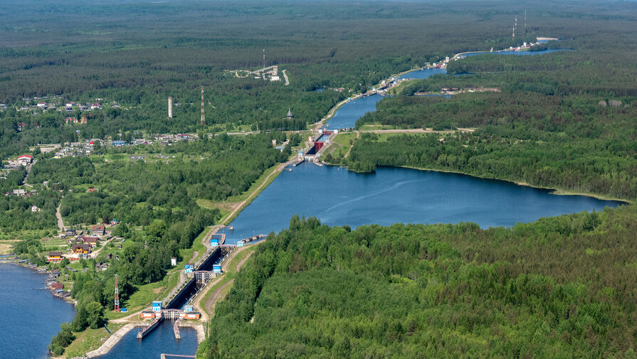 В Карелии размыло временную перемычку на Беломорско-Балтийском канале