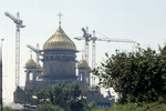 Воссоздание Кафедрального соборного храма Христа Спасителя в Москве, 1 июля 1996 года