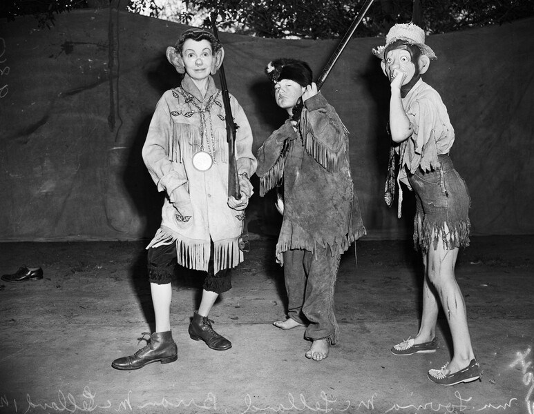 Фестиваль Хэллоуина в Анахайме, Калифорния, 1951 год