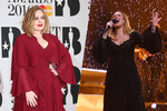 <b>Адель</b>
<br><br>
Певица вступила в борьбу с лишним весом еще в 2019 году — до того, как это стало мейнстримом. А уже в 2020-м появилась в соцсетях в новом образе. С тех пор она не раз объясняла, что решила сбросить вес не ради внешности: ей хотелось быть сильной и здоровой. Еще певица признавалась, что тренировки в спортзале помогали бороться с тревожностью и депрессией после развода.
<br><br>
По словам Адель, она тренировалась три раза в день — утро начиналось с тренировок с весами, после полудня девушка занималась боксом или ходьбой, а вечером — кардиотренировками. Правда, у нее не оставалось времени на работу. А вот никакой специальной диеты она не придерживалась: по крайней мере, так говорила сама Адель. За два года она сбросила 45 кг.
