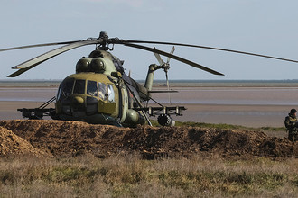 Вертолет Ми-8 вооруженных сил Украины