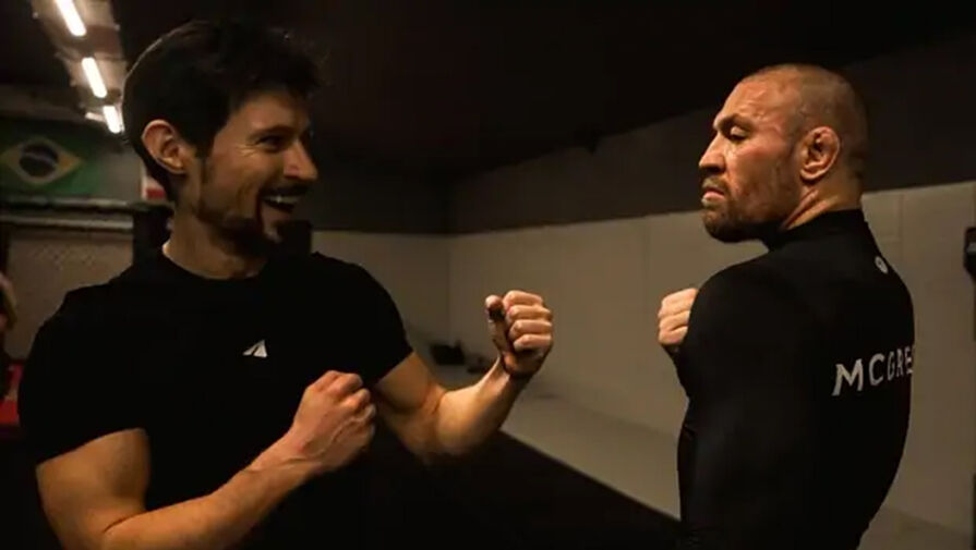 Мой брат! Экс-чемпион UFC Макгрегор встретился с Павлом Дуровым