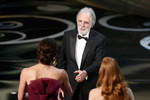 Михаэль Ханеке получает на «Оскаре» приз за лучший иностранный фильм
