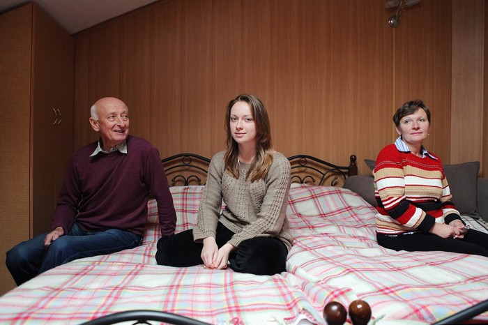 Владимир (65 лет), Лилия (17 лет), Елена (52 года) Гиляевы из&nbsp;Славянска