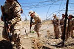 Боевые учения батальона на специальном полигоне в Северном Ираке